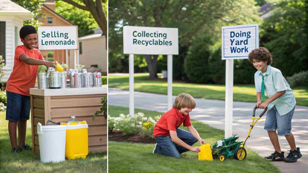 Primary Income Sources for Outdoor Boys